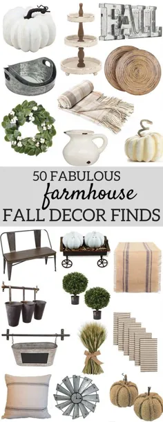 Fifty Fabulous Fabulous Farm House Fall Decor - Marly Dice