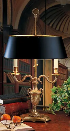 لامپ های برنجی و لامپ های طلایی - مجموعه لامپ های رومیزی