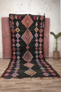 فرش Boujaad 13x6 ft - فرش مراکش بربر - مراکش فرش # 329