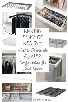 ایجاد حس Ikea PAX: نحوه انتخاب پیکربندی مناسب PAX برای فضای خود |  مسکن مبارک