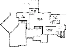 طرح 89760AH: نقشه کار خانگی Craftsman Country Ranch در زیرزمین Walkout