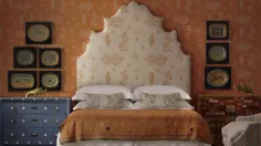 تابلوهای تبلیغاتی جدیدترین مدل لوکس برای اتاق خواب ها هستند - و راهی مناسب برای افزودن منحنی و رنگ است