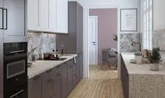 20 طرح آشپزخانه موازی زیبا برای خانه |  کافه طراحی