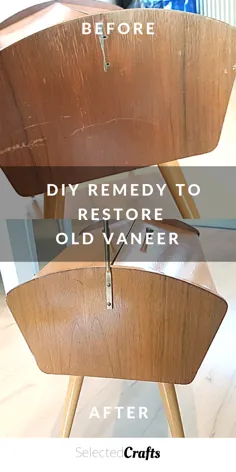 Vaneer را با استفاده از این DIY Remover - صنایع دستی انتخاب شده بازیابی کنید