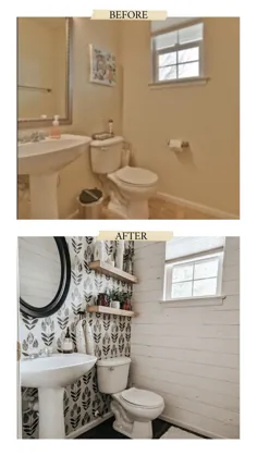 حمام خانه فارم: قبل و بعد