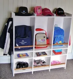 9 ایده زیبا و باهوش برای ذخیره سازی کیف مدرسه - مادر مدرسه