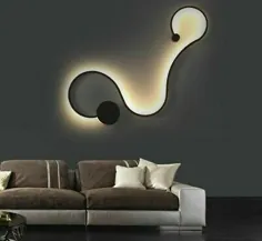 چراغ های دیواری خانگی لامپ های داخلی لامپ های LED لامپ های زیبا طراحی دکوراسیون اتاق |  eBay