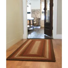 Russet Brown - فرشهای بافته شده جوت بژ