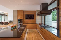 آشپزخانه مدرن سفارشی توسط Charles R. Stinson معماری و طراحی