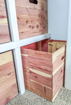نحوه ساخت مکعب های ذخیره سازی چوب در هر اندازه