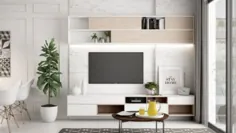 55 ایده مدرن طراحی پایه تلویزیون برای اتاق نشیمن کوچک ~ Matchness.com