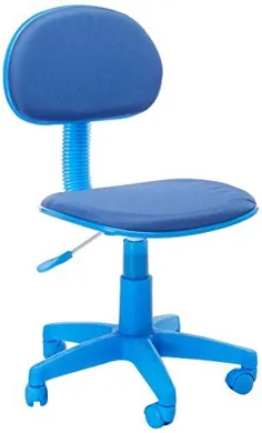 صندلی دفتر صندلی چرخان پارچه ای آبی مبلمان فلش