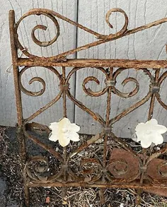 # 1 درب آهنی WICTORIAN IRON GATE WENDOW GENENEN FENCE درب نجات معماری |  eBay