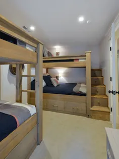 تختخواب سفری چوبی با پلکان 2021