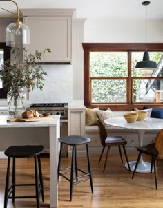 یک تور خانگی Moody Craftsman با رویایی ترین آشپزخانه (همیشه) |  لارک و کتان