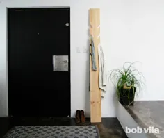 DIY Lite: قفسه کت یک تکه آسان که هرکسی می تواند بسازد