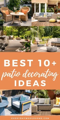 10 ایده برتر تزئین پاتیو برای زمانی که در یک بودجه قرار دارید و از فروشگاه های خانگی DIY استفاده می کنید