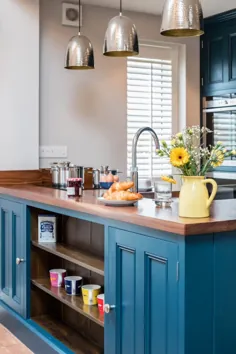 13 ایده جزیره آشپزخانه برای فضاهای کوچک |  MYMOVE