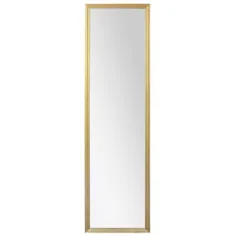 پایه اصلی 13.39 "x49.37" آینه درب مستطیل طلایی - Walmart.com