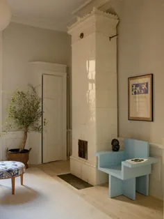 ترکیبی از سبک ها در یک آپارتمان تاریخی استکهلم - NORDROOM