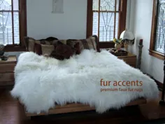 فرش منطقه آزاد فرم گوسفند Shag Faux Fur |  اتسی
