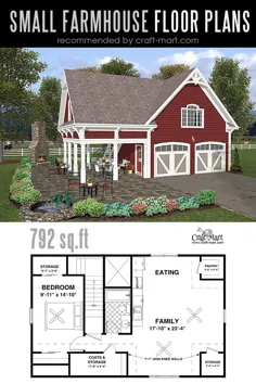 خانه های کوچک کشاورزی برای ساخت خانه ای از رویاهای شما - Craft-Mart