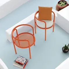 صندلی نارنجی Locus Solus توسط Gae Aulenti