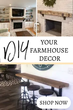 فقط آنچه شما برای پروژه Farmhouse DIY خود نیاز دارید!