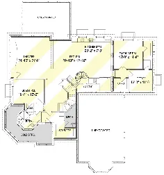 طرح 290113IY: طرح خانه مدرن ویکتوریا با اتاق های پیانو و هنر