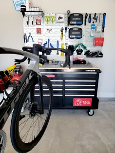 فروشگاه دوچرخه فروشگاه ذخیره ابزار Pegboard