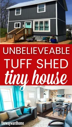 شما هرگز به فضای داخلی این خانه کوچک Tuff Shed باور نخواهید کرد