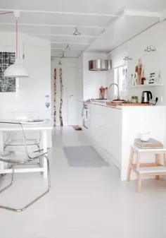 30+ ایده کاشی کف آشپزخانه (بهترین کاشی آشپزخانه در سبک مدرن ، یکپارچهسازی با سیستمعامل و پرنعمت)