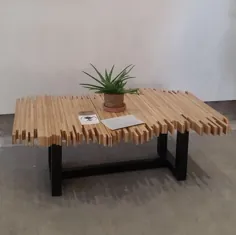 میز قهوه Pandemonium - 100٪ چوب بازیافت شده