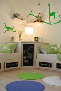 ایده های جالب اتاق کودکان - نحوه تزیین اتاق خواب کودک