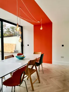 پروژه مسدود کردن رنگ - یک خانه کاملاً مسکونی در وست لیدز - فضاهایی ایجاد می کند
