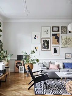 با یک سبک شخصی شاد و شخصی - طراحی اسکاندیناوی ، در داخل یک خانه التقاطی نگاه کنید