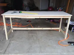 میز کامپیوتر DIY