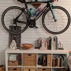 قفسه دوچرخه ساده دیواری / قفسه دوچرخه.  مینیمالیست مدرن |  اتسی
