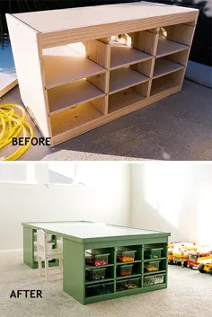 جدول LEGO DIY (IKEA HACK)
