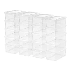 Mainstays Clear Storage Containers 20-Pack فقط 12.50 دلار در Walmart (به طور منظم 25 دلار) - یافتن معاملات