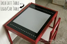 میز لگو از یک میز Latte Ikea