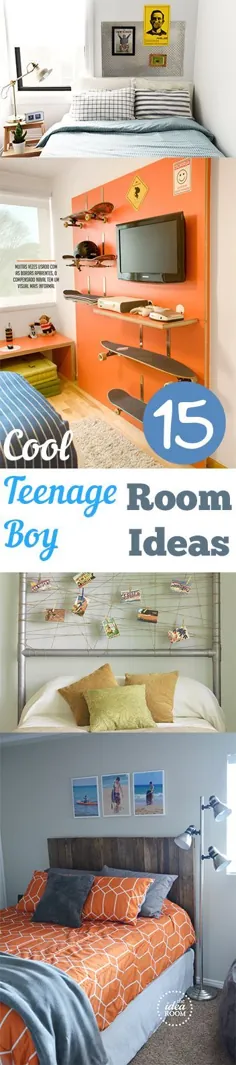 15 ایده جالب برای اتاق پسر نوجوان