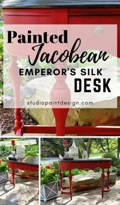 میز میز مبل نقاشی شده ابریشمی Emperor's "Hickory" |  طراحی رنگ استودیو