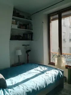 آپارتمان کوچک من در پاریس و نکاتی برای زنده ماندن در یک فضای کوچک