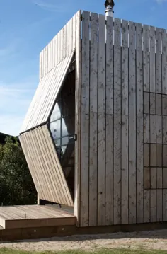 Hut on Sleds توسط معماران Crosson |  خانه های مجرد خانوادگی