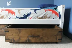 Under Bed Storage DIY: چگونه خود را بسازیم