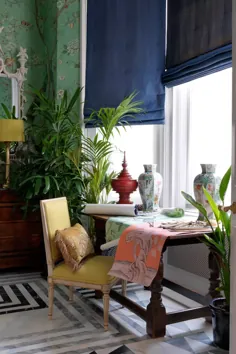 نحوه تزئین سلسله de Gournay: آپارتمان هانا سیسیل گورنی در لندن