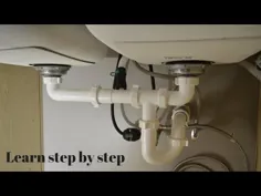 چگونه لوله تخلیه سینک آشپزخانه را به روش آسان و صحیح نصب کنیم؟