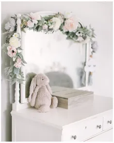 اتاق دختر بچه نوپای گل