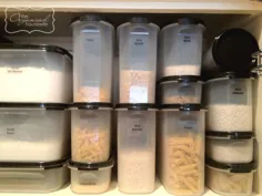 راهنمایی برای اندازه ظروف Tupperware Modular Mate برای شربت خانه - The Organized Housewife
